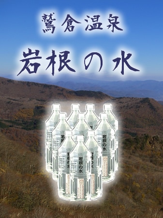 岩根の水(鷲倉温泉)1.5Lx10本　
