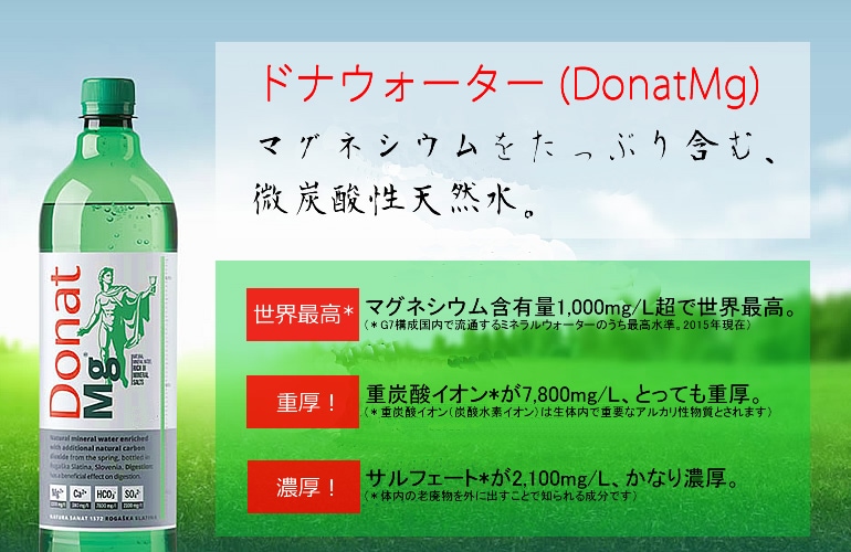 ドナウォーター　DonatMg  500ml 12本入り