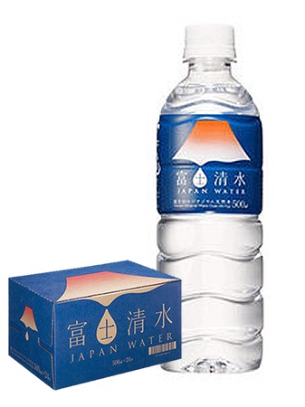 富士清水 JAPAN WATER 500mlx48本 送料無料