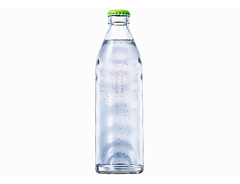 い・ろ・は・す グラス スパークリングウォーター 300ml瓶x24本 炭酸入り天然水　