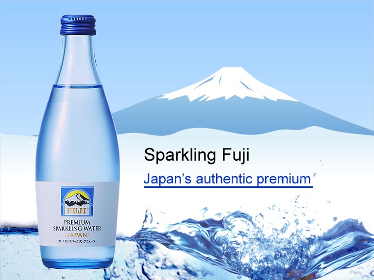 富士プレミアムスパークリングウォーター炭酸入り300ml瓶x12本【Sparkling Fuji 】【北海道・九州・沖縄を除き送料無料】