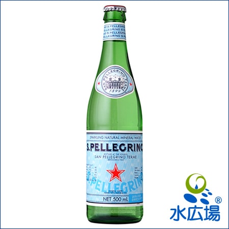 サンペレグリノ グラスボトル 500mLx24本【正規輸入品】