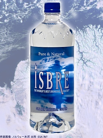 イースブレ・グレイシャルウォーター/Isbre Glacier Water 1Lペットボトルx12本