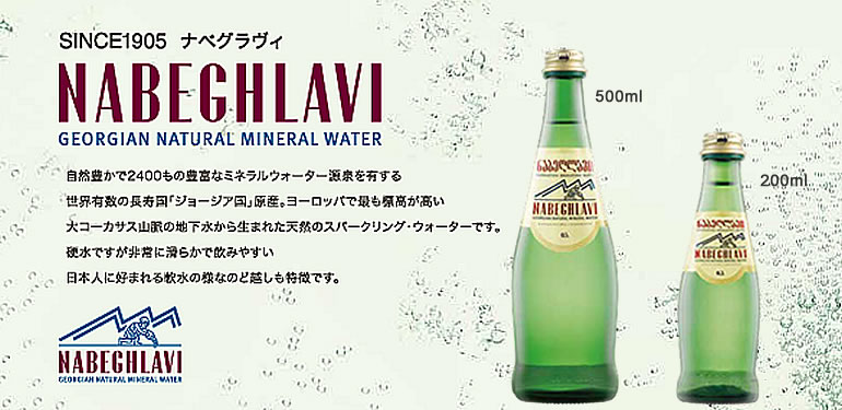 ナベグラヴィ/Nabeghlavi　500ml グラスボトルx12本