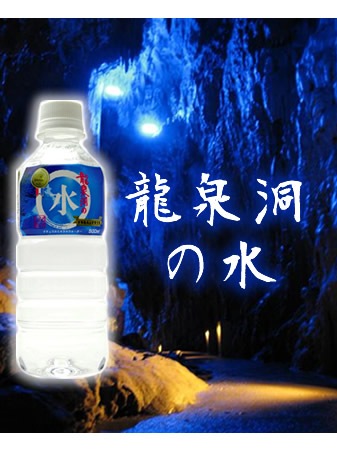 龍泉洞の水 500mLx24本 【産直につき代引き不可】