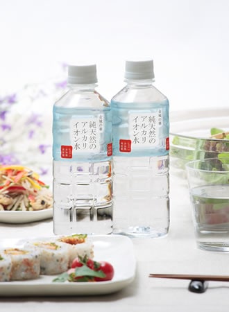 【非常用保存水】　純天然アルカリ保存水【7年保存】　500mlx24本