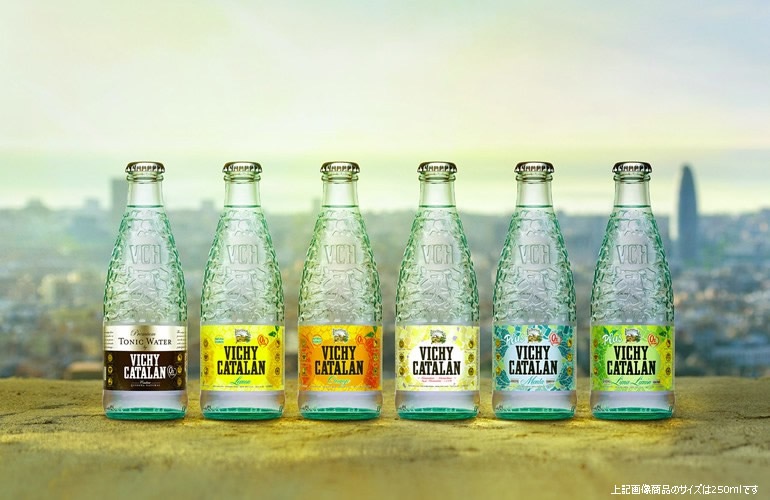 ヴィッチーカタラン 1Lx12本 グラスボトル 炭酸水