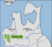 白神山地の水 ブラックラベル 500mlx24本　超軟水