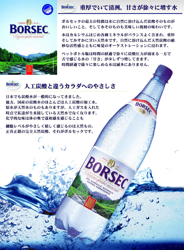 ボルセック 商品特徴