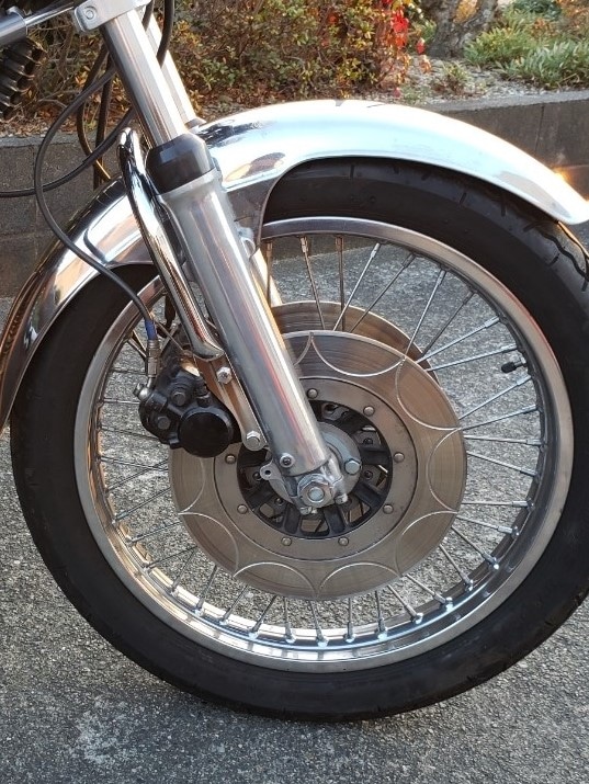 Z1 いじくり Z2 Kawasaki スタビライザー メッキ 早い者勝ち