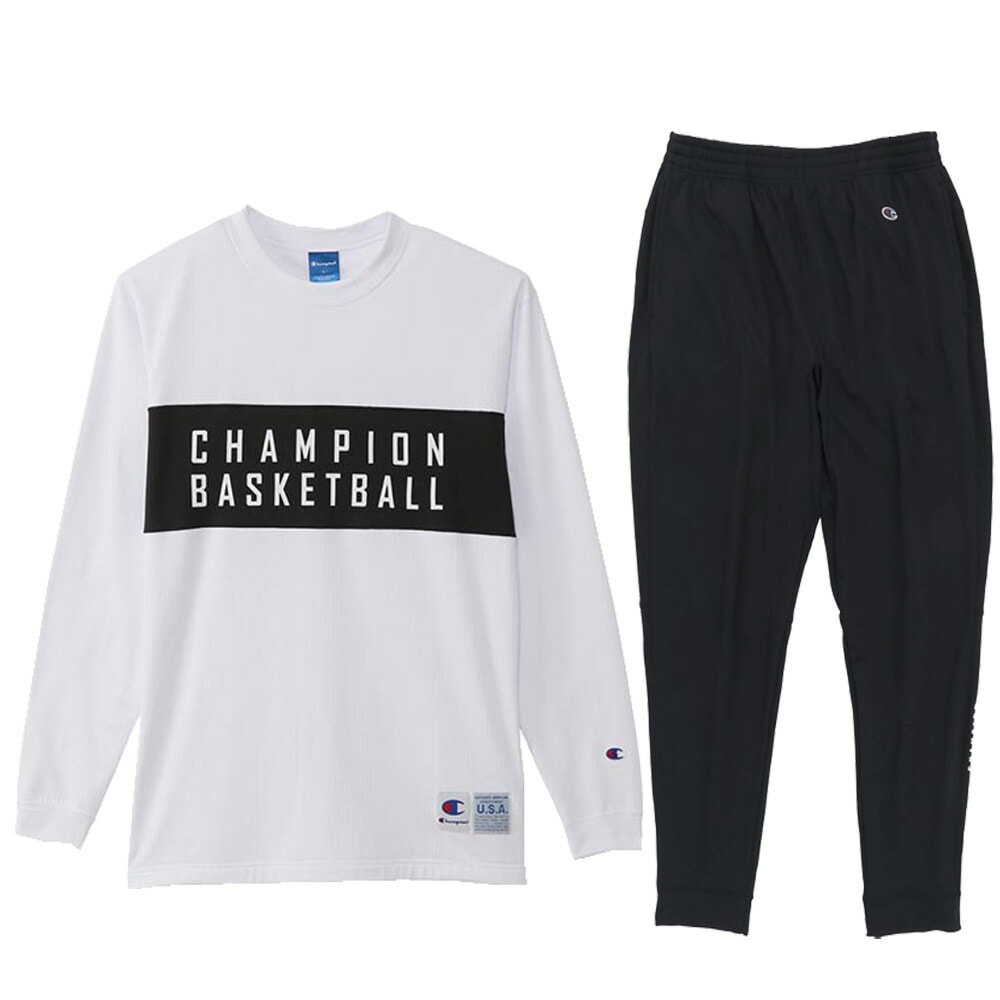 Champion（チャンピオン）サーマルロングスリーブTシャツ パンツ 上下