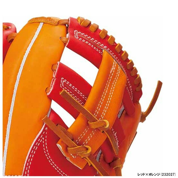 オレンジ/右投げのみ】XANAX（ザナックス）硬式用トレーニンググラブ