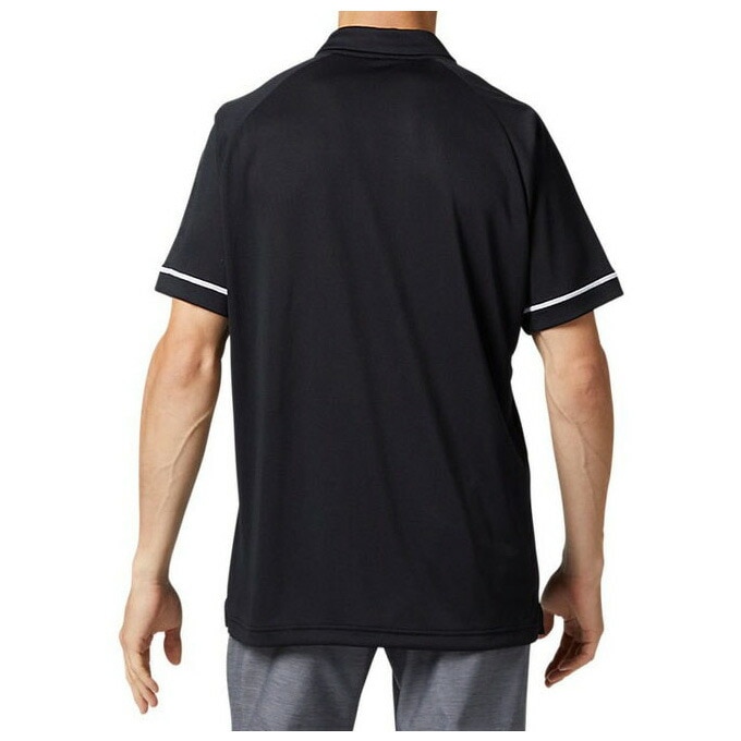 ● asics 日本代表 ポロシャツ ボタンダウン ボタンダウンポロシャツ | ネイビー | メンズ Tシャツ