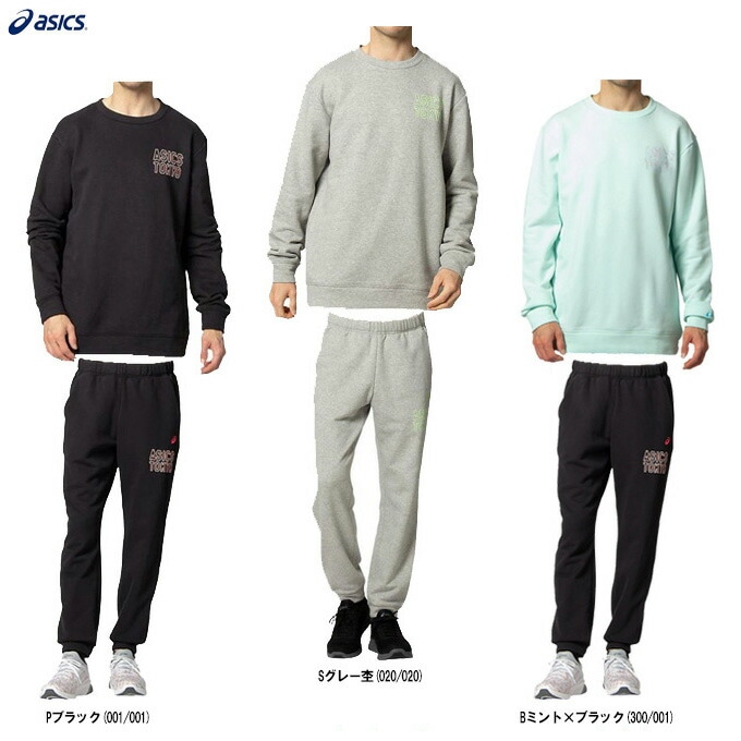 ブラックのみ】ASICS（アシックス）アシックスTOKYOスウェットクルー