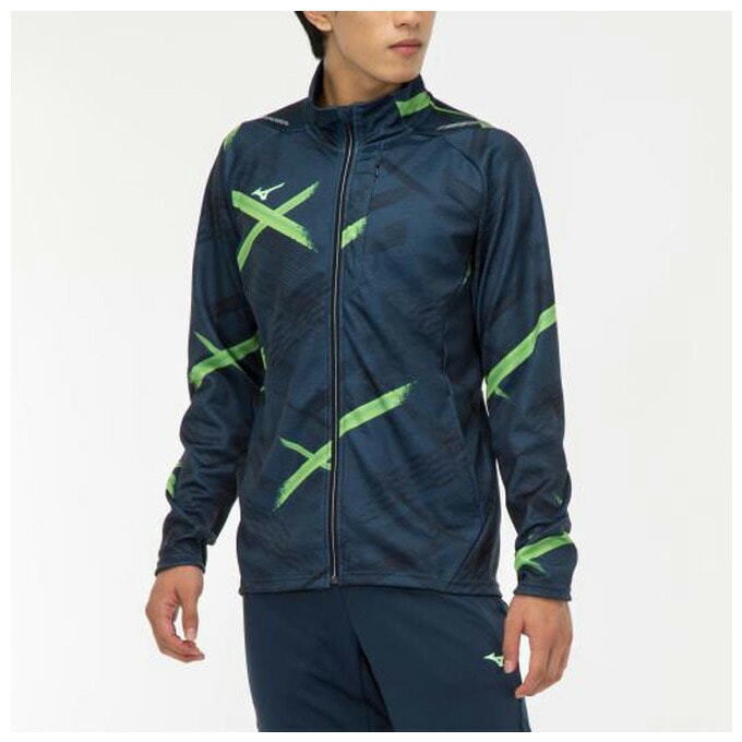 ネイビー/XLのみ】MIZUNO（ミズノ）ストレッチウォームアップ