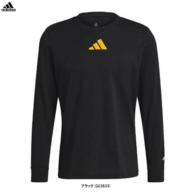 adidas（アディダス）M FI BLK ロングTシャツ（JES37）スポーツ