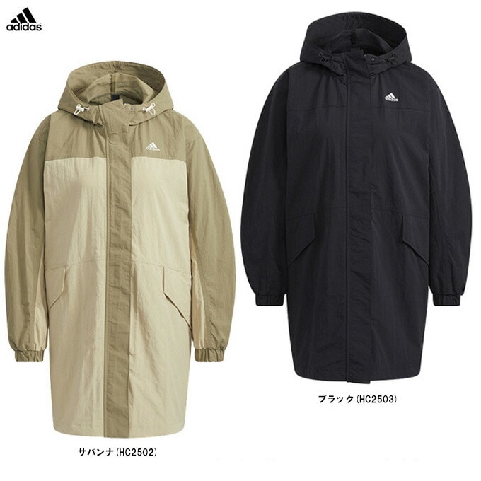 M/ブラックのみ】adidas（アディダス）W PRSVE ウーブンコート（V9343