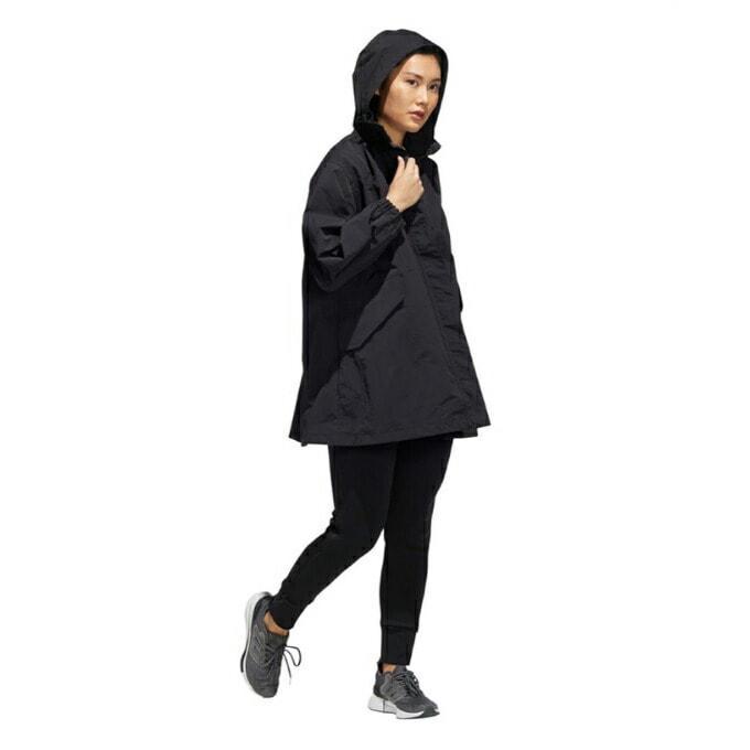 ブラック/Mのみ】adidas（アディダス）W PRSVE ウーブンコート（V9343
