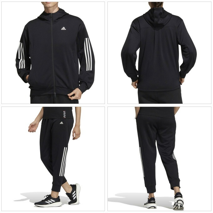 adidas（アディダス）24/7 レギュラーフィット フリース フルジップ