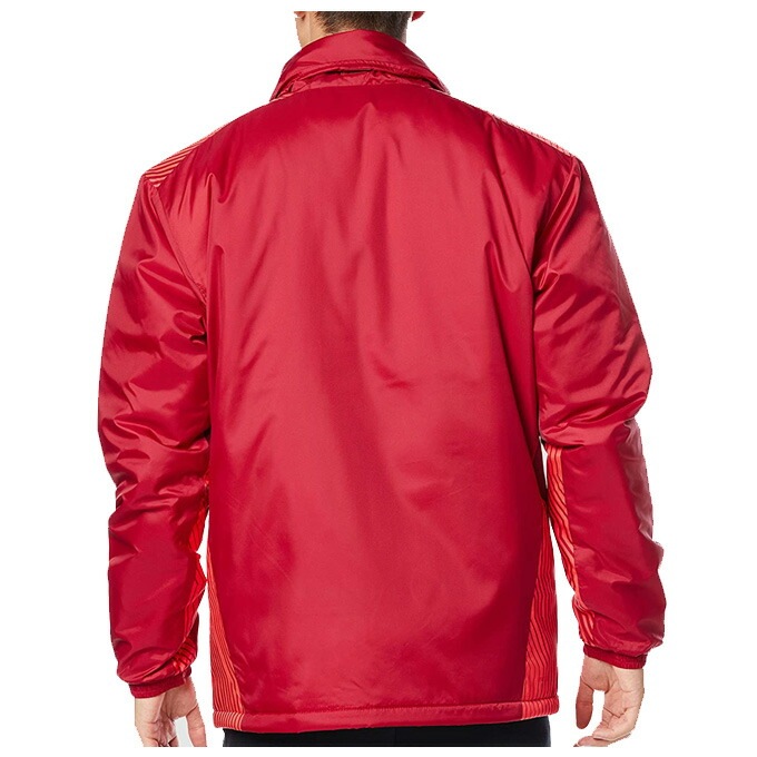 【希少美品】PUMA ウインドブレーカー レッドホワイト 上下セットアップ L PUMA ウインドブレーカー 上下 メンズ プーマ ウーブン ジャケット