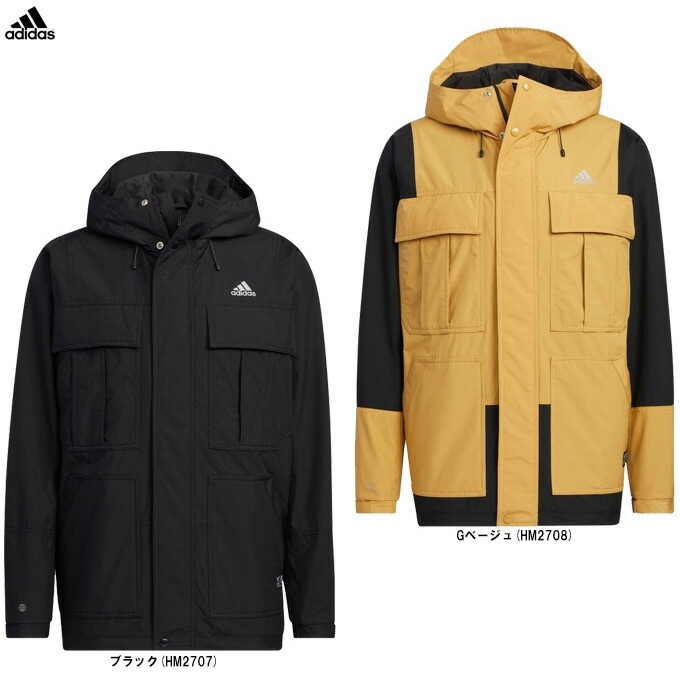 ベージュ/Mのみ】adidas（アディダス）PRSVE アウタージャケット