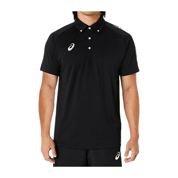 ASICS アシックス　半袖ポロシャツ 2色セット Mサイズ ASICS（アシックス）の「アシックス 半袖機能ポロシャツ XA6232