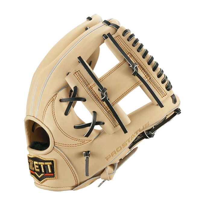 Pブラウン/右投げのみ】ZETT（ゼット）軟式用グラブ プロステイタス