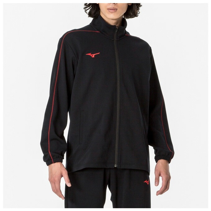 15 O（XL）上下　ミズノ　ウォームアップジャケット/パンツ MIZUNO（ミズノ）ウォームアップジャケット パンツ 上下セット