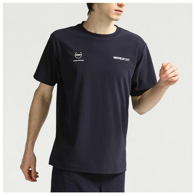 半額以下で買えるクーポン特集 ネイビー/Lのみ】DESCENTE（デサント）EXcDRY バック 表パイル ウェア