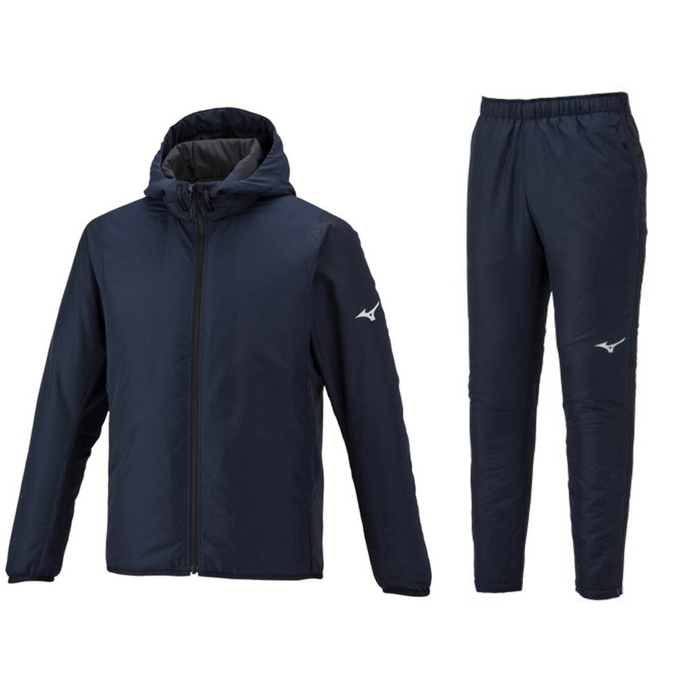 MIZUNO（ミズノ）クイックフリーファスナー付 ウォーマーシャツ パンツ