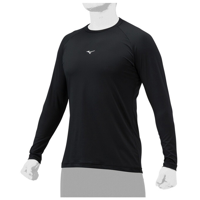 Mizuno Pro トレーニングクロスシャツ、パンツ ブラック O JASPO
