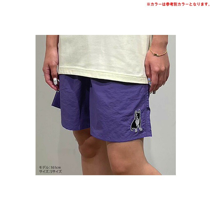 Lサイズのみ】junky（ジャンキー）パイド ナイロンショートパンツ