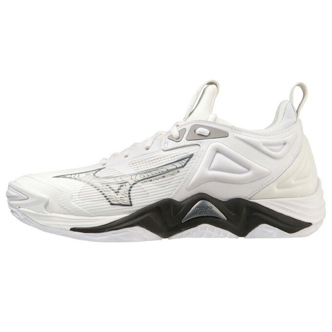 ホワイト×グレーのみ】MIZUNO（ミズノ）ウエーブモーメンタム 3 WAVE