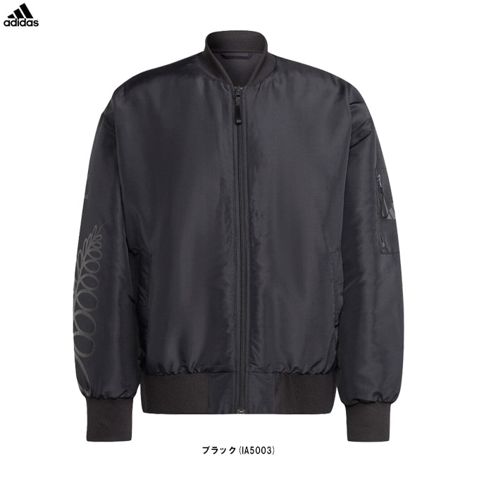 新品adidas アディダス メンズ 中綿ジャケット Lサイズ ブラック黒 adidas（アディダス）オールブラックス ラグビー 薄手中わた入り