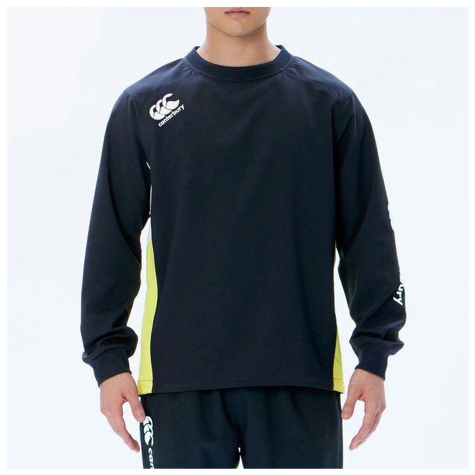 美品 カンタベリー上下セットアップ プラクティスプルオーバー Mサイズ ネイビー 4Lサイズのみ】Canterbury（カンタベリー）プラクティス プルオーバー