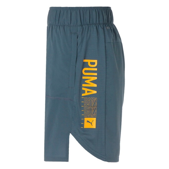 美品【PUMA プーマ】総柄 パンツ/スポーツランニング ヨガ〈L〉ウエストゴム セールPUMA プーマ メンズ ランニング レースデイ ウルトラスパン