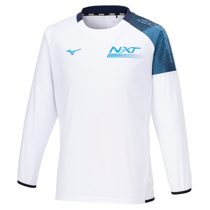 ホワイト/Lのみ】MIZUNO（ミズノ）限定 N-XTウインドブレーカー