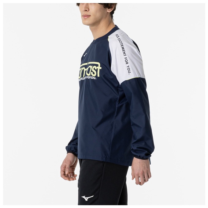ネイビー/XLのみ】MIZUNO（ミズノ）限定 FUNTASTウインド