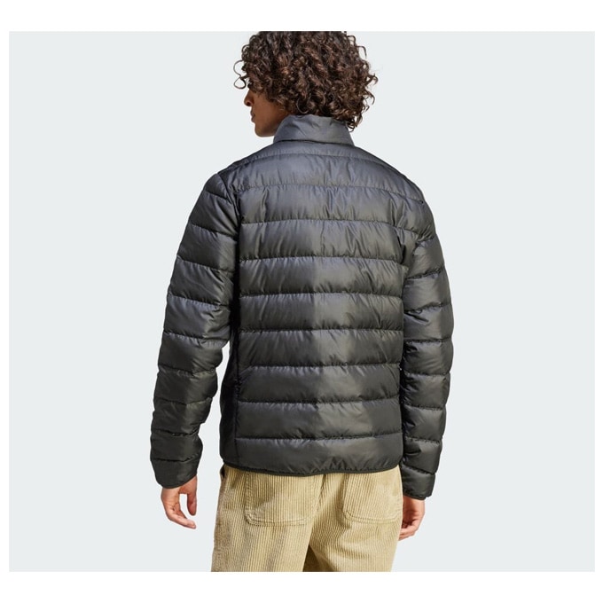 adidas ライトグレー ダウンジャケット M 541110 新品 ☆人気☆アディダス ダウンジャケット グレー L トレフォイル