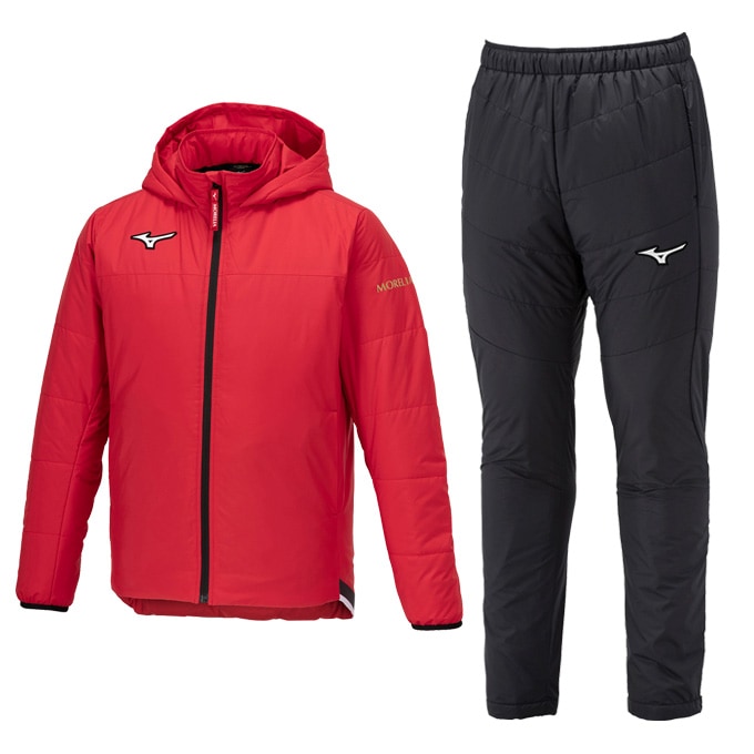 レッドのみ】MIZUNO（ミズノ）限定 モレリア パデッドウォーマー