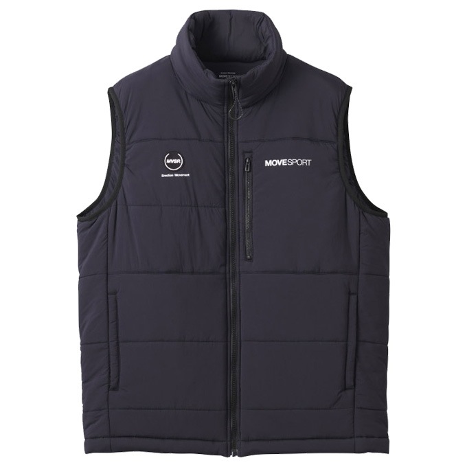 新品　DESCENTE MOVE SPORT エアロ カプセル MOVESPORT AERO CAPSULE ハイブリッドフーディー -デサント