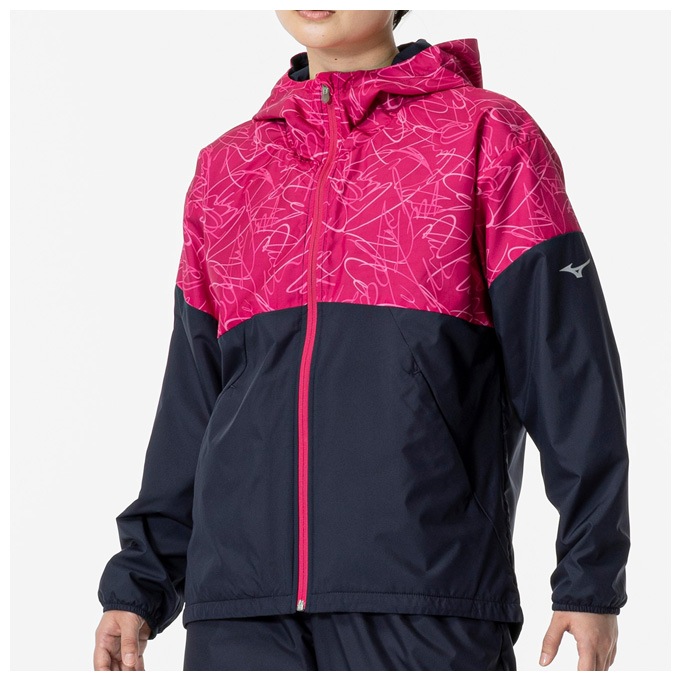 ホワイト/Lのみ】MIZUNO（ミズノ）ブレスサーモウォーマージャケット