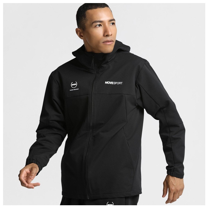 DESCENTE（デサント）HEATNAVI ソフトシェル バックロゴ フルジップ