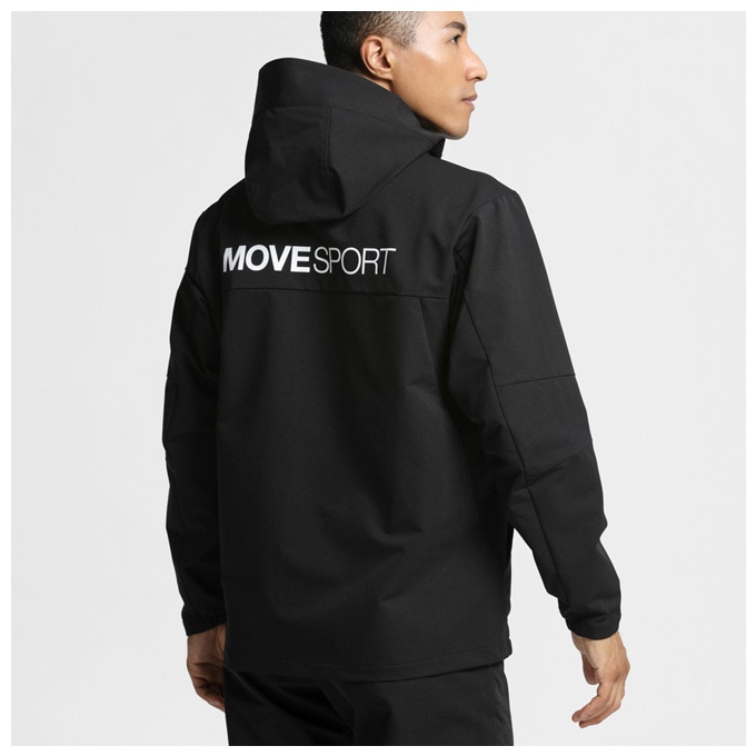 DESCENTE（デサント）HEATNAVI ソフトシェル バックロゴ フルジップ