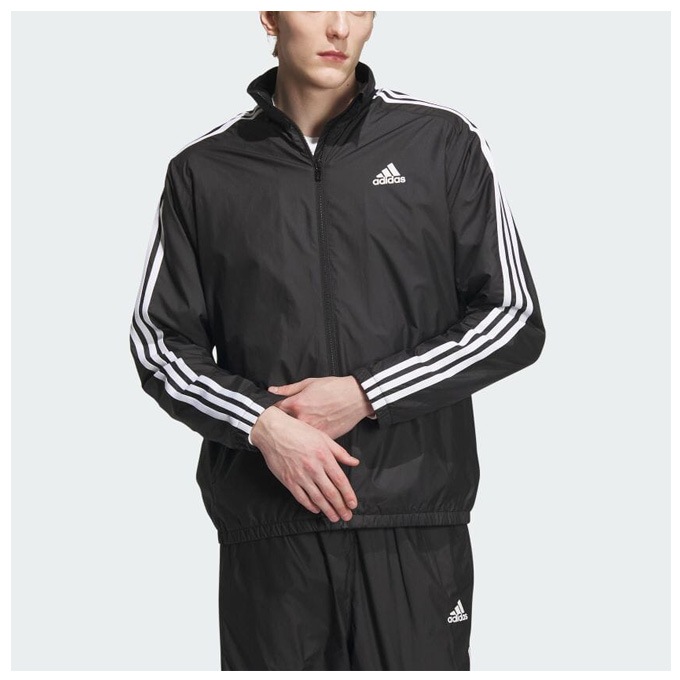 限界値　アディダス　ウインドブレーカー　ブラック／ホワイト　定価より49％OFF adidas（アディダス） ウインドブレーカー ジャケット 薄手 W.N.D. X