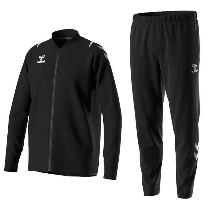 hummel フルジップパーカー パンツ　ジャージ上下セット1923 hummel ヒュンメル ハンドボール 上下 セットアップ