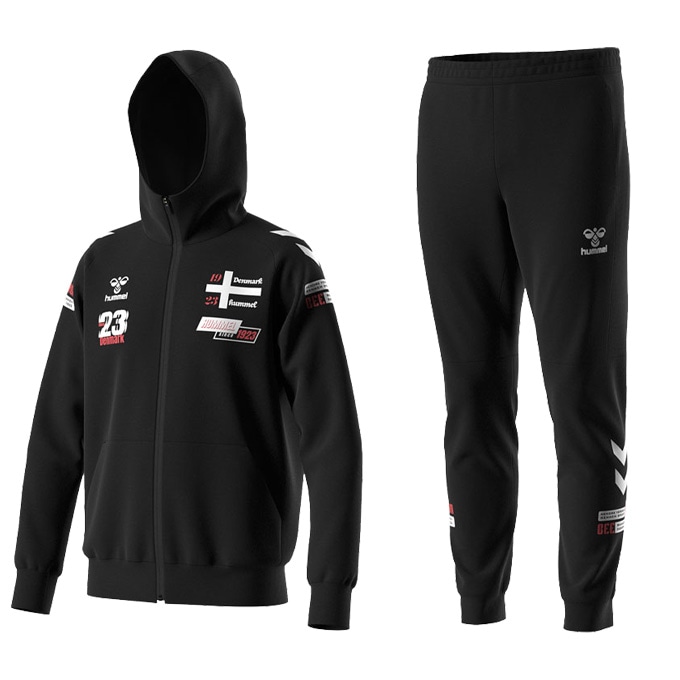 ブラック/Sのみ】hummel（ヒュンメル）HB スウェットフルジップ