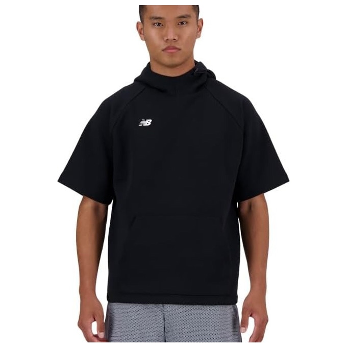 New Balance（ニューバランス）ショートスリーブダブルニットフーディ