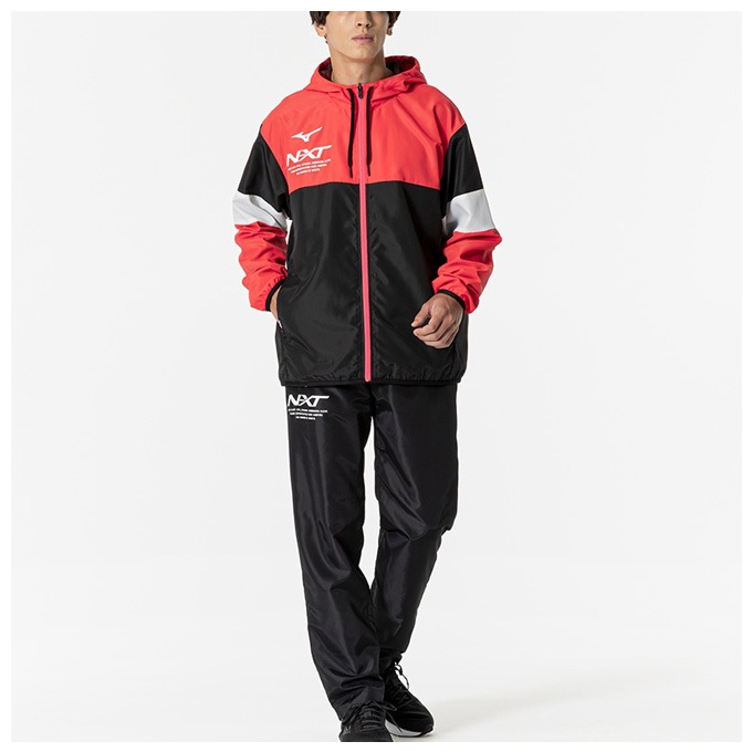 ミズノ ウィンドブレーカージャージ上下セット（L） MIZUNO（ミズノ）限定 N-XT ウィンドブレーカージャケット パンツ 上下