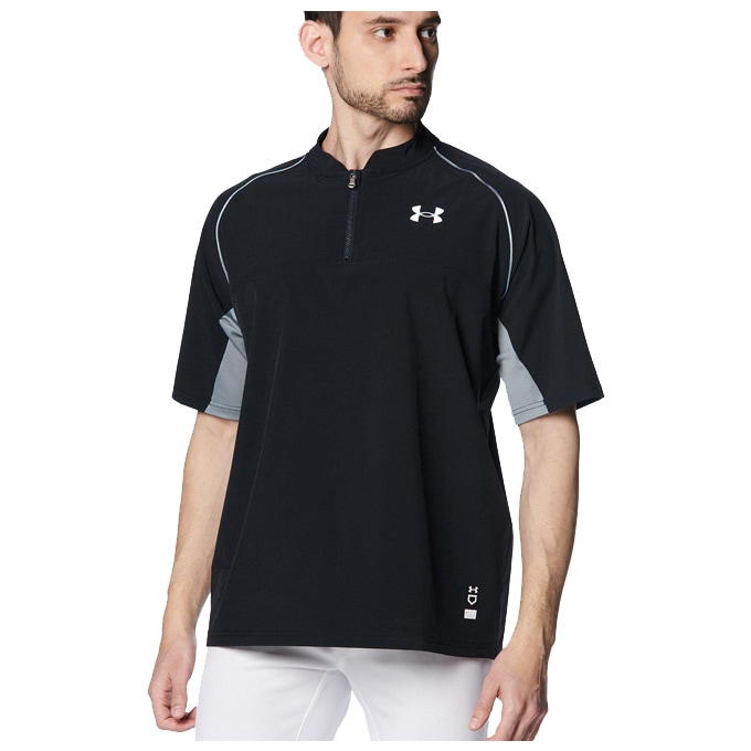 アンダーアーマー ベースボール 半袖 ウインドブレーカー ジャケット 野球 UNDER ARMOUR アンダーアーマー メンズ 野球 半袖ウインド